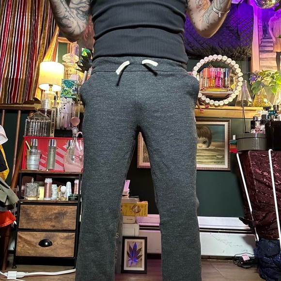 Men's polo Ralph  Lauren Gray Sweatpants - Picture 5 of 13